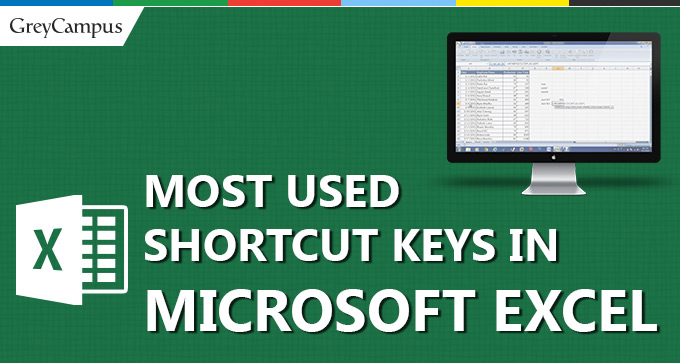 excel shortcut keys